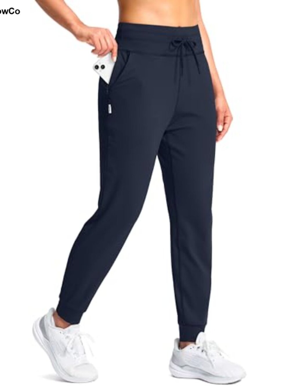 Women's Sweatpants Joggers with Pockets High Waisted Tapered Cuffed Lounge